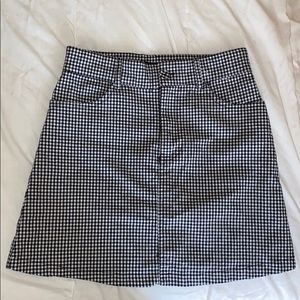 Brandy Melville plaid skirt